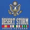 thumbnail image 3 of Desert Storm Proud Veteran Sweatshirt American Army Gulf War Operation Served DD 214 Veterans Day Patriot Crewneck, 3 of 7