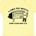 thumbnail image 4 of Inktastic I Like Pig Butts Boys or Girls Baby Bodysuit, 4 of 5