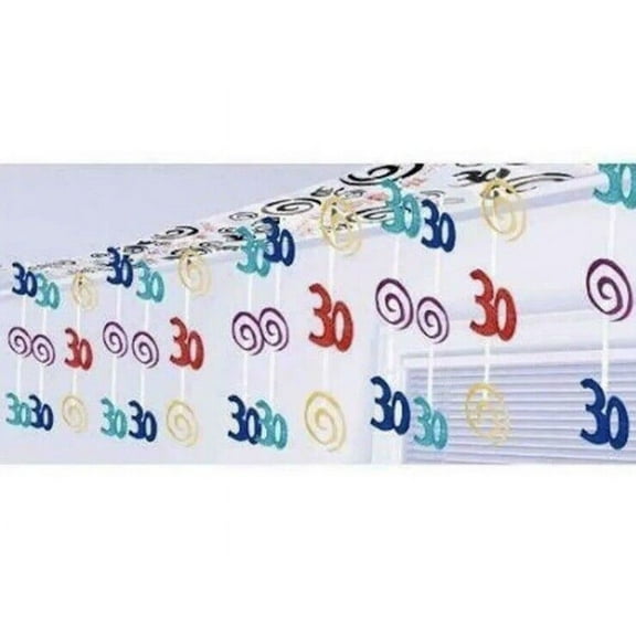 Over the Hill 30th Birthday Ceiling Decoration (1pc)