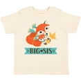 thumbnail image 3 of Inktastic Big Sis Woodland Fox Sister Girls Toddler T-Shirt, 3 of 5