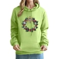 thumbnail image 1 of Birdeem Hauts Dénudés pour Femmes, Sweat à Capuche Imprimé à Manches Longues, Tenue d'Entraînement, 1 of 6
