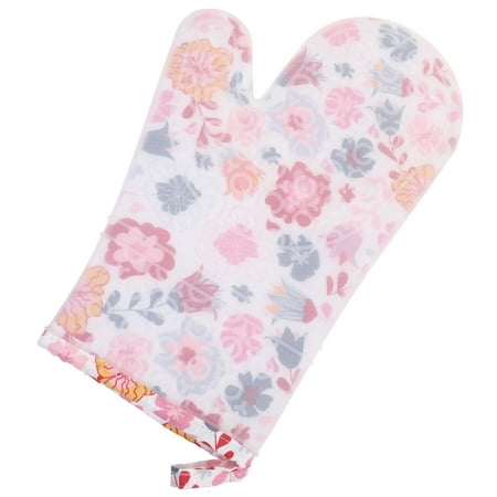 

Oven Mitt Kitchen Oven Glove Heat Resistant Oven Mitt with Nonslip Silicone Surface