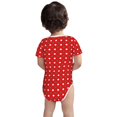 thumbnail image 6 of Rocae White and Green Polka Dot for Baby Climbing Clothes Soft Baby Romper for Active Infants Comfortable and Breathable Crawling Jumpsuit Unisex Baby Outfit 12 Months, 6 of 8