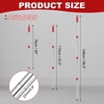thumbnail image 2 of Uxcell Spin Mop Replacement Handle, 4 Section 30-to-58" Easy Wring Mop Replacement Stick Refills Screw Joint for Floor Ceiling Wall Cleaning, Red(Head & Base Not Included), 2 of 7