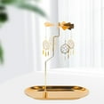 thumbnail image 3 of Portavelas giratorio candeliere de Oro Giratorio Giratorio Titular de lámpara de Té candeliere Decoración , C Fanmusic Portavelas giratorio, 3 of 6