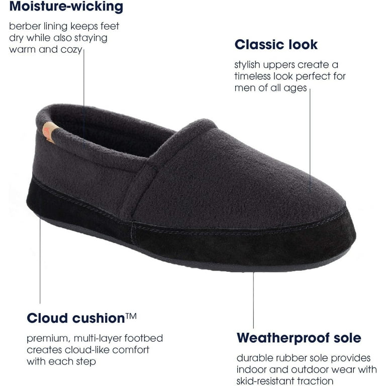 Acorn Men s Moccasin Walmart