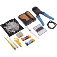 thumbnail image 1 of 12 pcs LAN Testeur Sertissage Pince Ensemble Câble Testeur LAN Réseau Réparation Outil Kit Fil Stripper/Crimper, 1 of 8