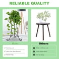 thumbnail image 5 of Topbuy Metal Corner Plant Stand Flower Pots Display Rack Storage Shelf Decorative Planter for Garden, 5 of 6