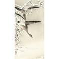thumbnail image 3 of Koson, Ohara 9x14 Black Modern Framed Museum Art Print Titled - Two collies in snowy landscape, 3 of 5