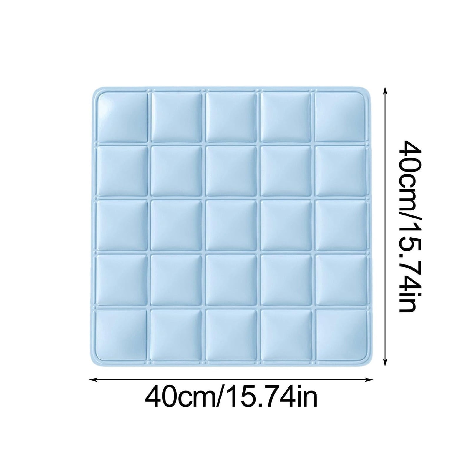 KMWGRE Ice Silk Pet Mat Foldable Breathable Dog Cat Bed for Indoor Outdoor Travel Use A One Size