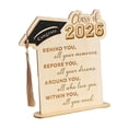 thumbnail image 3 of Decoraciones de graduación, regalos de graduación, adornos rústicos, accesorios universitarios, Estilo A, 3 of 9