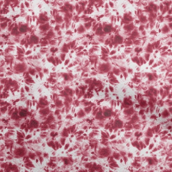 oneOone Cotton Flex Maroon Fabric Tie Dye Sewing Fabric By The Yard Printed Diy Clothing Sewing Supplies 40 Inch Wide