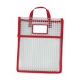 thumbnail image 3 of Bolsas de libros , bolsa de almacenamiento de malla, bolsas de lectura, bolsa de , bolso de mano para organizar revistas, libros de Rojo Gloria Bolsas de libros, 3 of 9