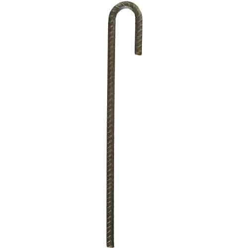 Tools & Home Improvement 12 Pack Steel Rebar Ground Stakes J Hook Heavy