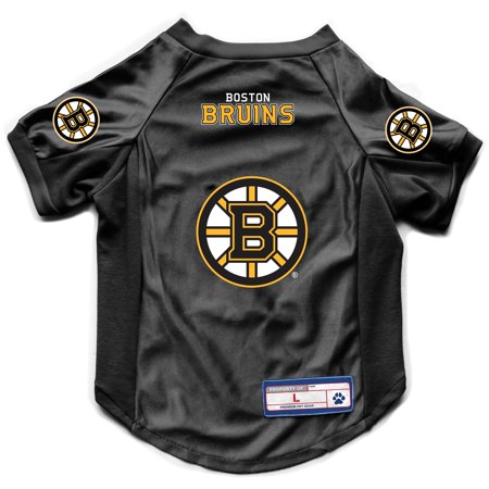 UPC: 0686699639501 | Boston Bruins Little Earth Pet Stretch Jersey – Black
