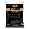 thumbnail image 2 of Bear Mountain BBQ Hickory BBQ Wood Logs for Outdoor Fire Pits and Smokers, 1 Bag, 2 of 4