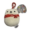 thumbnail image 2 of Squishmallows 3.5 Inch Christmas Holiday Clip-On Brooke Polar Bear Plush Stuffed Toy, 2 of 2