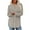 Apricot, variant on TEMOFON Long Sleeve Shirts for Women Loose Fit Dressy Casual Button Sweater Crew Neck Pullover Basic Sweaters for Women 2025