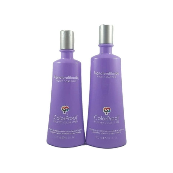 ColorProof SignatureBlonde Violet Shampoo 10.1 oz & Conditioner 8.5 oz