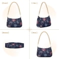 thumbnail image 7 of FORMRS Womens Shoulder Bag with Chain Strap Clutch Purse Cute Tote Handbag, Red and Blue Fireworks Pattern, 7 of 7