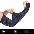 thumbnail image 2 of Kdxio Physical Formulas Print UV Sun Protection Arm Sleeves - Tattoo Cover Up - Basketball Arm Sleeve UPF 50 Cooling for Men Women, 2 of 7