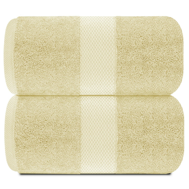 Luxury Bath Sheet Towels Extra Large 35x70 inch | 2 Pack, White, Size: 35 x 70