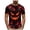 #C02-Brick Red, variant on Halloween Pumpkin Shirts for Men Pumpkin Face Tee Spooky Season Tops Halloween Tees (Wine,S)