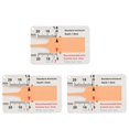 thumbnail image 1 of 3X Tyre Tread Depth Gauge Car Motorcycle Trailer Van Wheel, 1 of 9