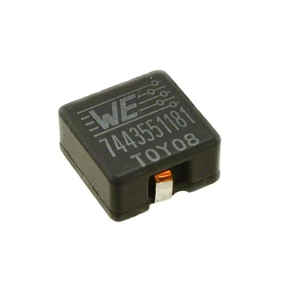 Pack of 2 7443551181 Shielded Wirewound Inductor 22mOhm 7.5A Surface Mount :RoHS