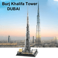 thumbnail image 5 of Burj Khalifa Tower Block Brick City compatible avec LEGO Great Collection Set - 555 Pcs, 5 of 5