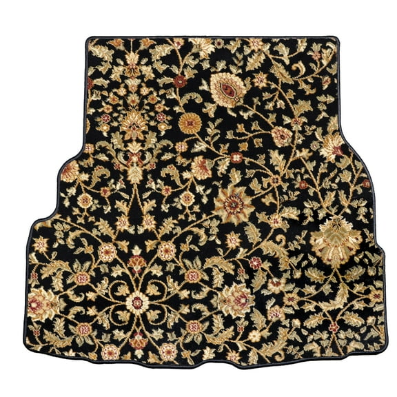 GGBAILEY Ram Pickup 1500 (4 Door Crew Cab) Black Oriental Car Mats, Custom Fit for 2010, 2011, 2012, 2013, 2014, 2015, 2016, 2017, 2018 - Driver & Passenger Carpet Car Mats