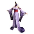 thumbnail image 5 of Disfraz de Cosplay de Genshin Impact Baal Raiden Shogun, vestido de Lolita, kimono, traje de carnaval de Halloween, devolución gratuita, 5 of 5