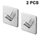 thumbnail image 1 of Ganchos de Pared Autoadhesivos,Ganchos Autoadhesivos de Acero Inoxidable Ormromra 2035009-1, 1 of 8