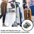 thumbnail image 4 of Universal Metal Handbag Snap Clasp Backpack Shoulder Pack Crossbody Pouch Portable Lock Buckle Bag Wallet Closure Accessories Black, 4 of 9