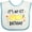 White and Blue, variant on Inktastic Its My 1st Birthday with Lemons Boys or Girls Baby Bib