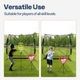 thumbnail image 3 of SPECSTAR Baseball Net, 7 x 7 ft Baseball Softball Hitting Net with Large Ball Collection System, with 2 Strike Zone, Batting Tee, Caddy, Carry Bag, 3 of 8