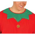thumbnail image 3 of Fiestas Guirca Ensemble de Costume de Noël pour Hommes Elf, 3 of 5