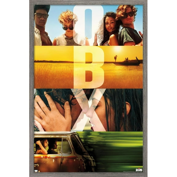Netflix Outer Banks - OBX Wall Poster, 22.375" x 34", Framed