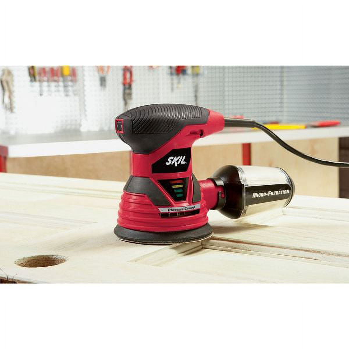 SKIL 5-Inch Random Orbit Sander with Pressure Control, 2.8 Amp, 7492-02