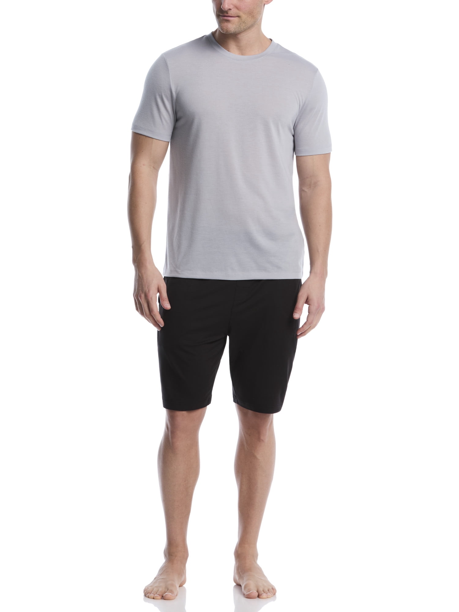 Ben Hogan Men's and Big Men's Deluxe Touch Solid Sleep Lounge Short, Size S-2XL