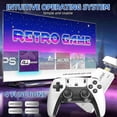 thumbnail image 3 of Wireless retro game console with 40,000 built-in classic games, 4K HDMI TV output, 2.4G wireless controller, 64G nostalgic game stick, 3 of 4
