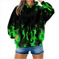 thumbnail image 5 of ShiShine Women's Colorful Graphic Hoodies Print Cool Sweatshirt Cool Design with Pocket, 5 of 9