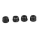 thumbnail image 2 of Tuerca de Seguridad Hexagonal de Inserto de Nylon Chapado En Zinc Negro 150Pzs M2, 2 of 5