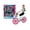 Blue, variant on Cokos Doll Play Set with 12 Inch Doll, 11 Inch Bike, Sport Accessories, Pink