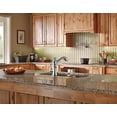 thumbnail image 3 of Delta Cassidy Single Handle Pull-Out Kitchen Faucet, Polished Nickel, 3 of 7