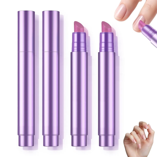 Bolígrafo para cuidado de uñas TIUSUTA 3 en 1 con aceite para cutículas, empujador y tratamiento, 2 ml