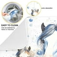 thumbnail image 2 of Horses with Bubbles Dish Drying Mat Dish Drainer Rack Mats Water Absorbent Non-Slip Easy Clean Heat Resistant for Kitchen Counter, 2 of 8