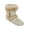 Off-White, variant on Women's Sequined Boot Slipper Black (Large - Shoe Size 9-10)