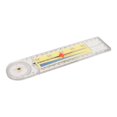 thumbnail image 2 of SUTENGDA Spinal Goniometer 12 Inch Goniometer  Transparent Orthopedic Angle Ruler Plastic Goniometer 360 Degree Goniometer Angle Protractor Goniometer For Body Measuring Tape Goniometer P, 2 of 7