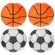 thumbnail image 1 of KAKOWELY 1 juego de linternas colgantes de papel con temática de fiesta deportiva, decoración novedosa de fútbol y baloncesto., 1 of 4